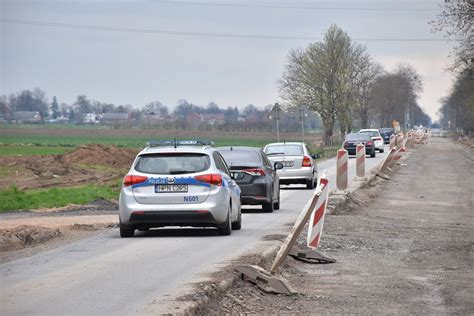 Kontrole na DK 22 w Królewie Policja na wahadle to mniej problemów