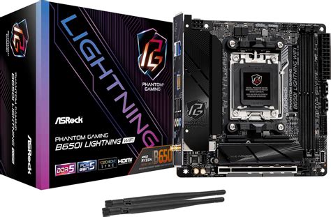 Amazon ASRock B650I Lightning WiFi AM5 Ryzen 7000 AMD B650 SATA