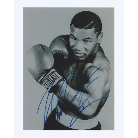 Mike TYSON Autograph