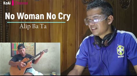 Alip Ba Ta Bob Marley No Women No Cry Fingerstyle Cover Reaction