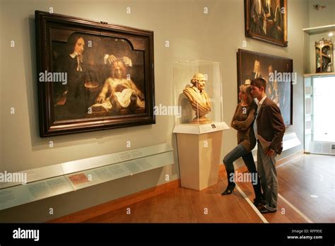 NLD, Netherlands, Amsterdam: Amsterdams Historisch Museum. Rembrandt Painting. "Anatomy lesson ...