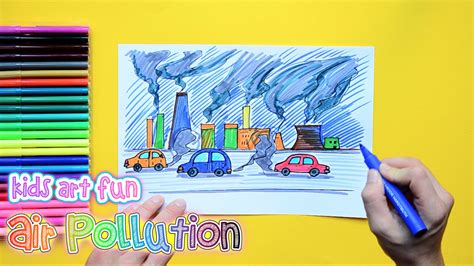 air pollution drawing 6