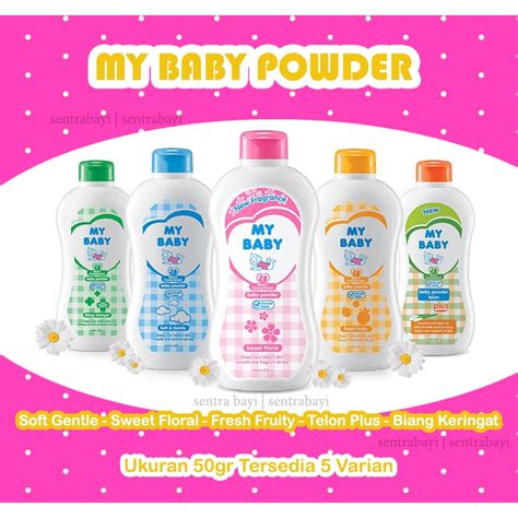 Jual My Baby Powder 50gr Bedak Bayi Shopee Indonesia