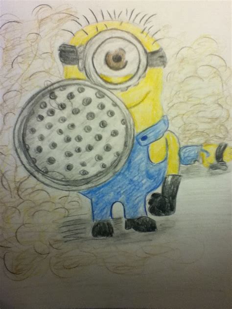 Minion with a Fart Gun by dawn-dreamer on DeviantArt