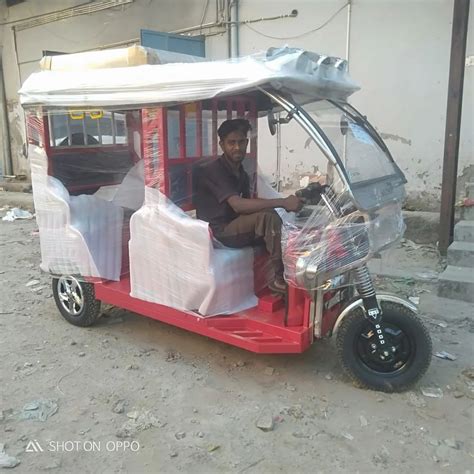 Seater Electric Passenger E Rickshaw At Rs In Agra Id