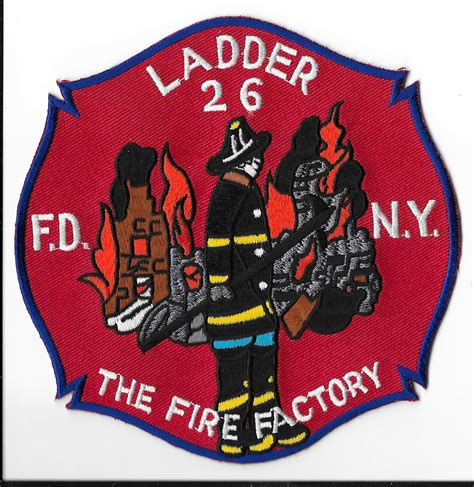 New York Fire Department Fdny Ladder 26 Grelly Usa