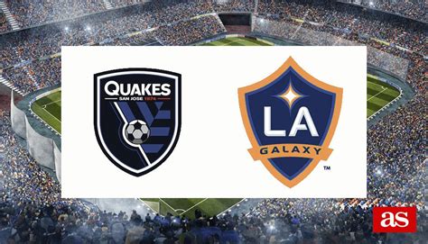 San José Earthquakes 0 3 Los Angeles Galaxy results summary and goals