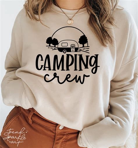 Camping Crew Svgcampfire Svgcamping Svgcamp Life Etsy