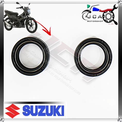 Original Suzuki Fork Oil Seal For Raider 150 Carb And Fi Shogun Smash 2pcs Lazada Ph