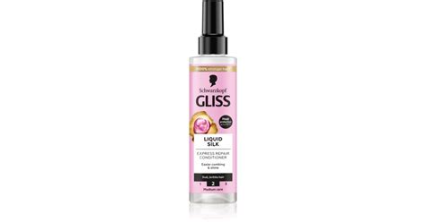 Schwarzkopf Gliss Liquid Silk Acondicionador Sin Aclarado Para