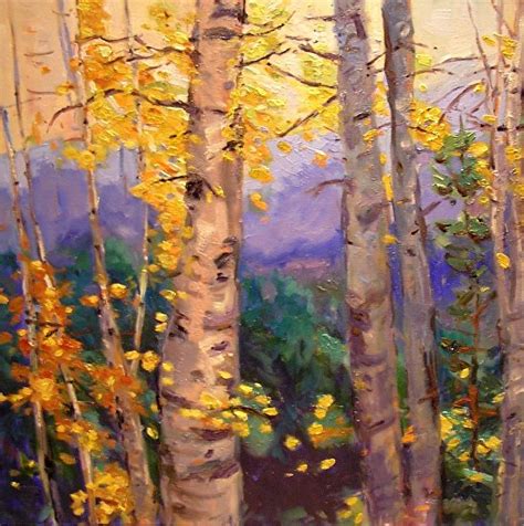 Mike Brouse Work Detail HillSide Aspens