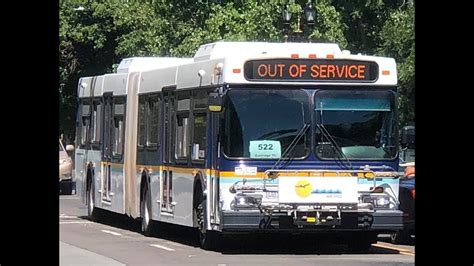 Santa Cruz Metro 2002 New Flyer D60lf 2318 On Vta Route Rapid 522 Youtube