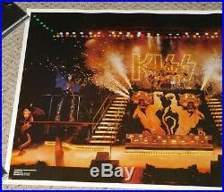 Kiss Alive Concert Stage Boutwell Poster Aucoin Gene Simmons Ace