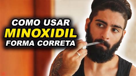 COMO USAR MINOXIDIL 2021 COMO APLICAR MINOXIDIL FORMA CORRETA