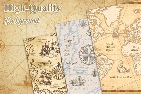 Old Map Background, Antique Maps Digital Paper, Printable Map Digital ...