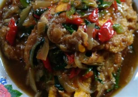 Resep Telor Ceplok Saus Tiram Oleh Almira S Mother S Kitchen Cookpad