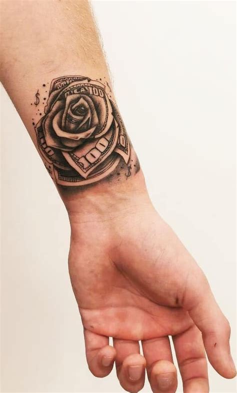 Money Rose Tattoos Por Amor Al Dinero Tatuajes 360