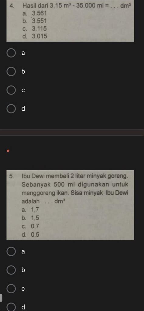 Matematika Tolong Bantuannya Kak Kalau Bisa Pakai Caranya No Ngasal