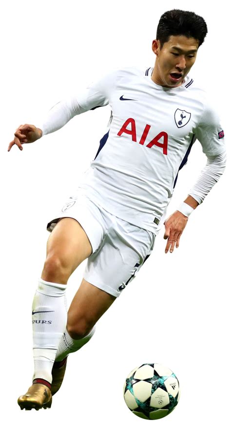 Son Heung-Min Tottenham Hotspur football render - FootyRenders