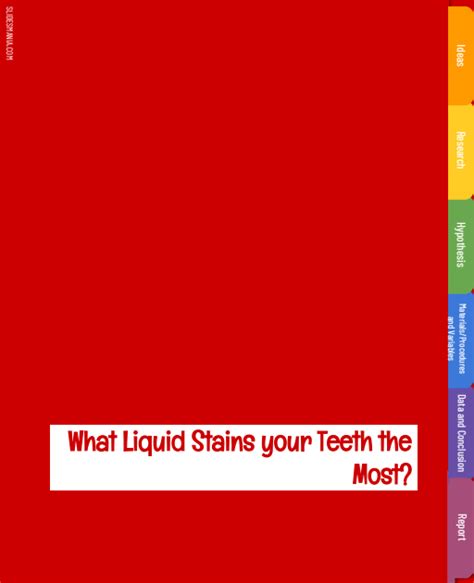 What Liquid Stains Your Teeth The Most SARSEF Virtual Fair