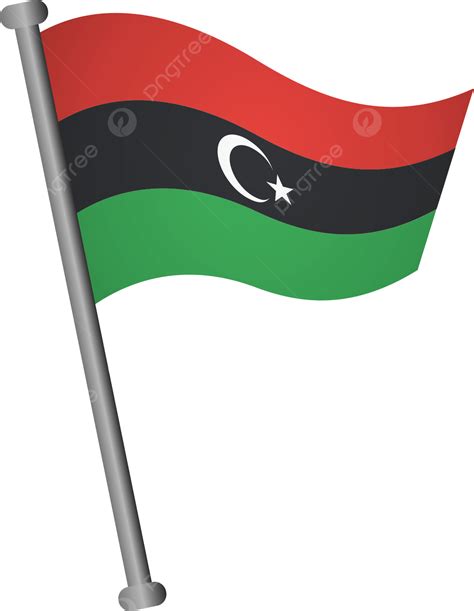 Bandera De Libia Png Libia Bandera Dia De Libia Png Y Vector Para