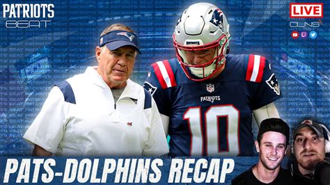 Live Patriots Beat Patriots Vs Dolphins Week 1 Recap Youtube