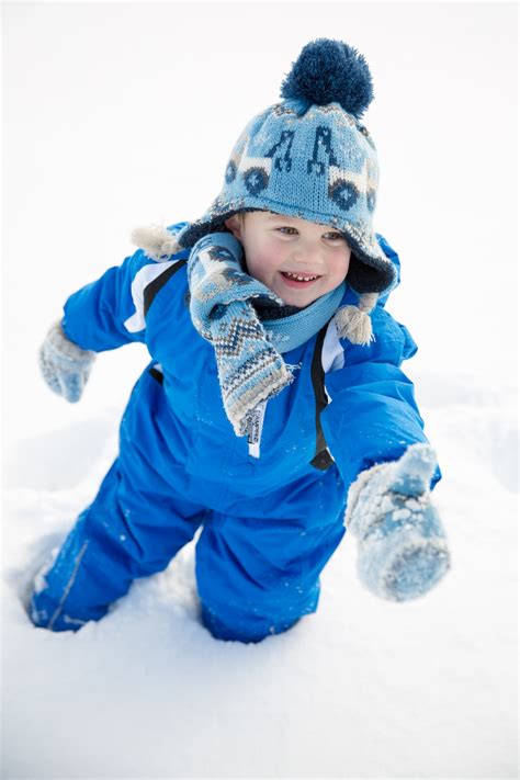 Boy Stuck In Snow Free Stock Photo - Public Domain Pictures