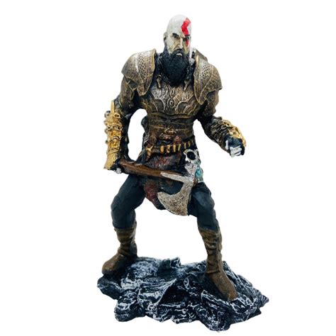 Boneco Kratos Armadura God Of War Ragnarok Colecion Vel Jogo Est Tua