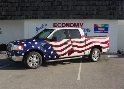 Ford F 150 American Flag