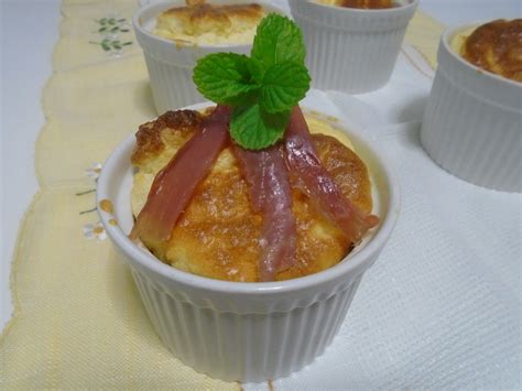 Soufflé De Queso Con Jamón Las Recetas De Maria Antonia