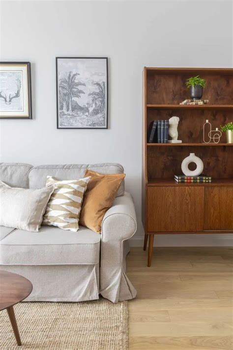 Wnętrze w kolorach nude z dużą dozą przytulności Proj Nasze Nowe Internity Home