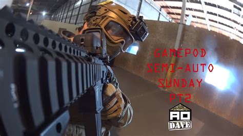 Semi Auto Sunday At Gamepod Combat Zone Pt2 Airsoft Obsessed Youtube