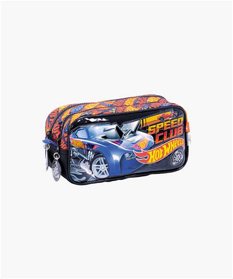 Cartuchera 2 Cierres Hot Wheels 75105 By Hot Wheels Gemafer