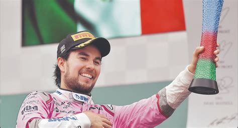 Sergio Checo Pérez quinto piloto mejor pagado Fórmula Uno