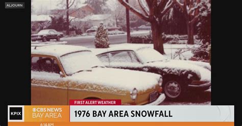 Remembering Bay Area snow storms in the past - CBS San Francisco