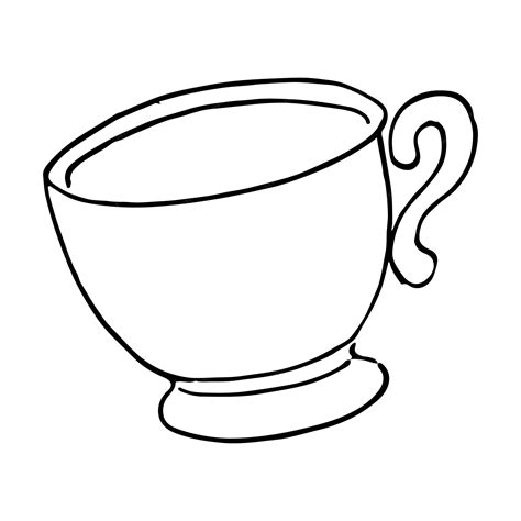 Premium Vector | World tea day tea cup hand drawn sketch vector ...