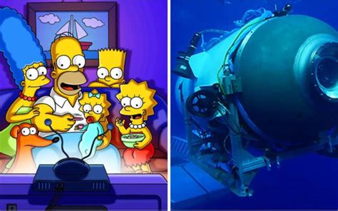 ¿los Simpson Predijeron La Tragedia Del Submarino Titán Usuarios