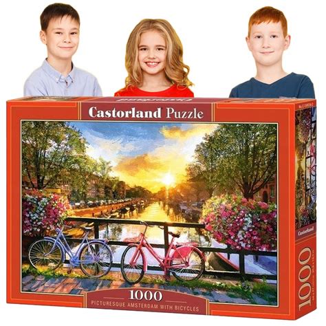 Puzzle Castorland CIEKAWE PUZZLE DUŻE PUZZLE DLA DZIECI 1000 elementów