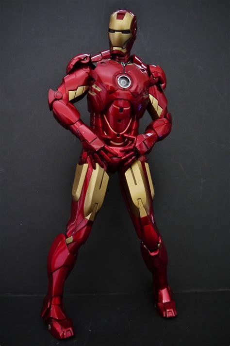Hot Toys 1 6 Movie Masterpiece Iron Man Mark IV Supar Robo