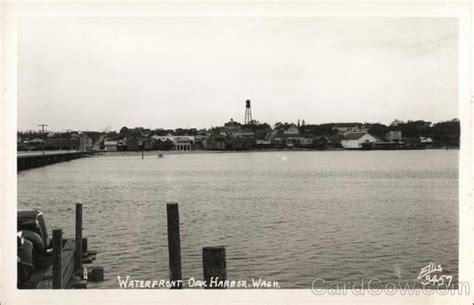 Waterfront Oak Harbor, WA Postcard