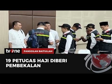 Petugas Haji Diberangkatkan Ke Tanah Suci Tvone