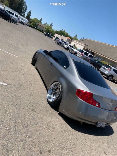 2005 INFINITI G35 Base With 19x10 Weds Cerberus And Achilles 245x35 On