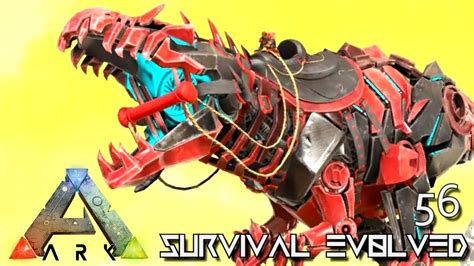 Ark Survival Evolved Gigatron Returns Tek Giganotosaurus E56