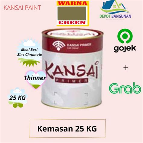 Jual Cat Primer Cat Dasar Besi Cat Meni Besi Kansai Zinc Chromate Kg