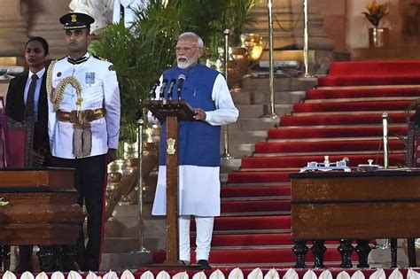 Narendra Modi Indias Modi Sworn In As Prime Minister For Historic Third Term India Head Topics