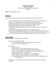 Ug Neuro Notes 21 Docx 1 University Of Pittsburgh School Of Nursing