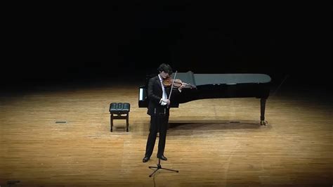 양인모 Inmo Yang 이자이 무반주 바이올린 소나타 6번 Ysaye Sonata No 6 for solo