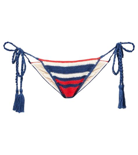 Anna Kosturova Gabrielle Crochet Cotton Bikini Bottoms Anna Kosturova