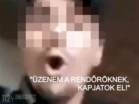 Kapjatok el üzente élő adásban a rendőröknek a férfi és élőben