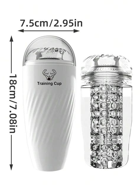 Male Masturbator Cup Soft Pussy Sex Toys Transparent Vagina Adult Endurance Exercise Adult